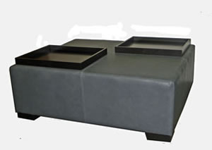 Rubby Tray Ottoman